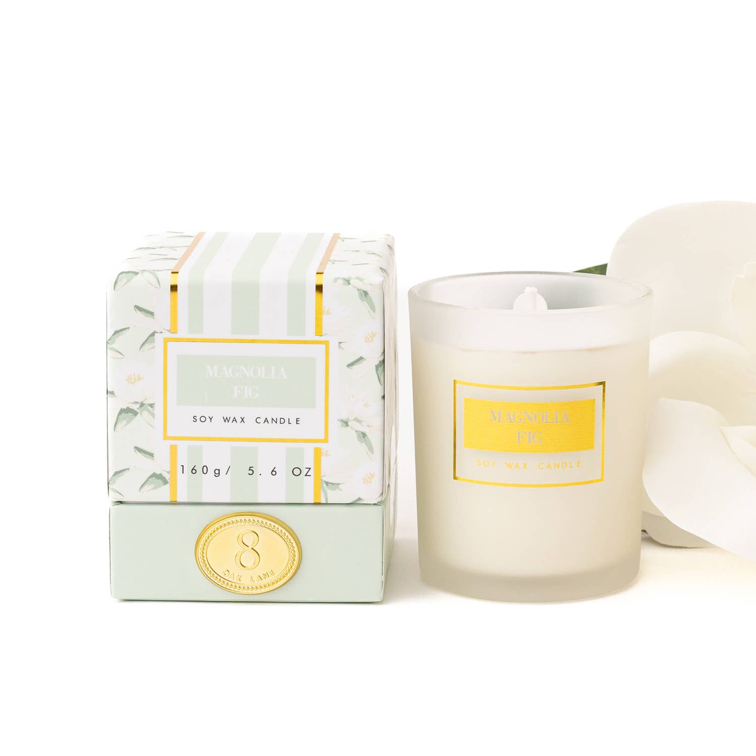 Magnolia Fig Soy Wax Candle 5.6oz