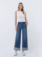 HIGH RISE SERENE BLOOM JEAN