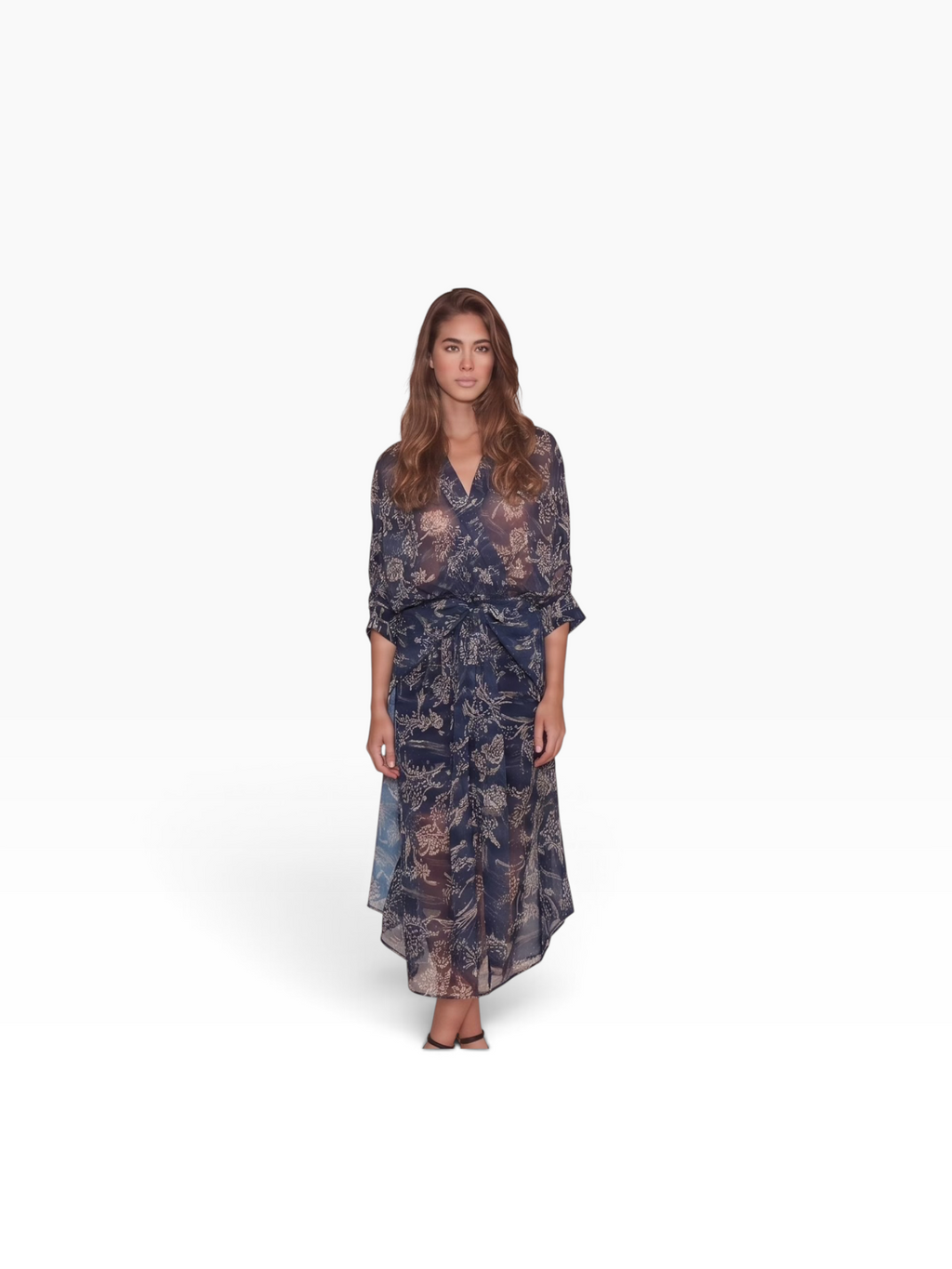 Midi Wrap Dress