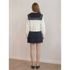 Sailor Cropped Trench Coat