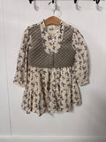 Vested Floral Dress