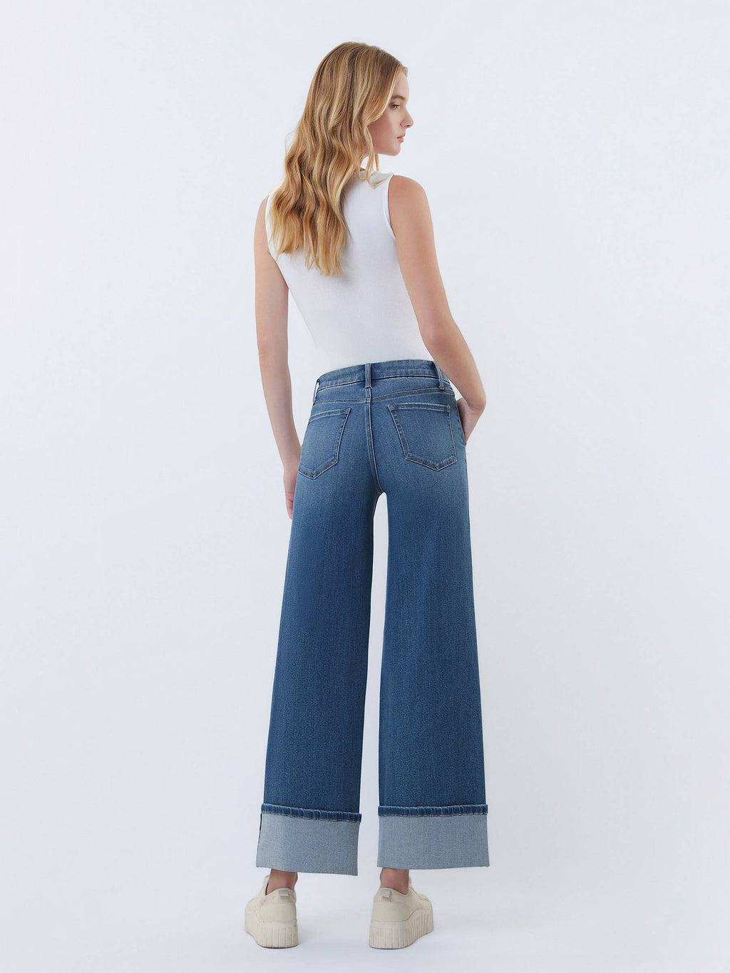 HIGH RISE SERENE BLOOM JEAN