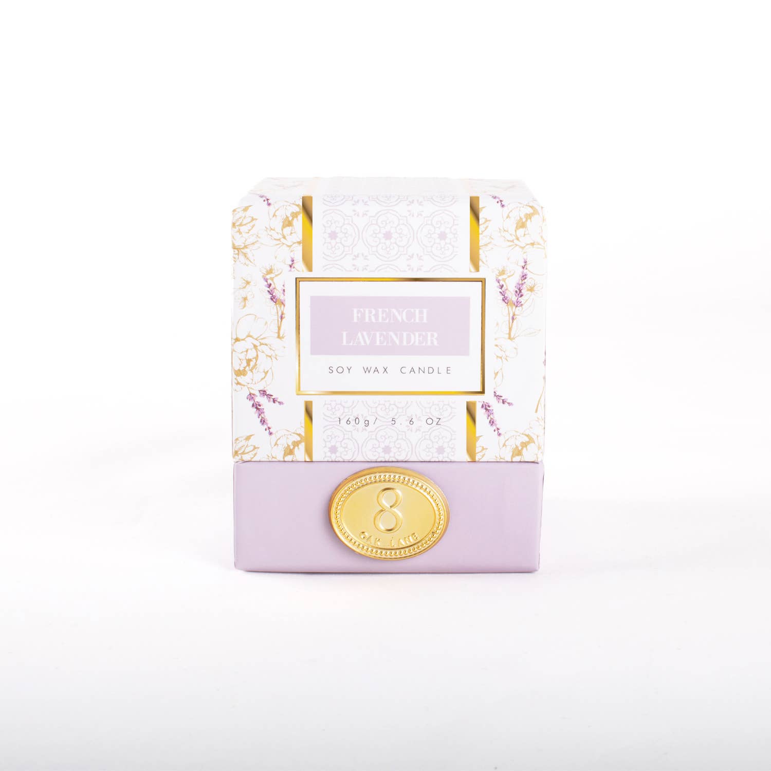 French Lavender & Cedar Soy Wax Candle 5.6oz