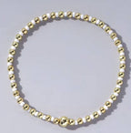Boho Beaded Ball Bracelet