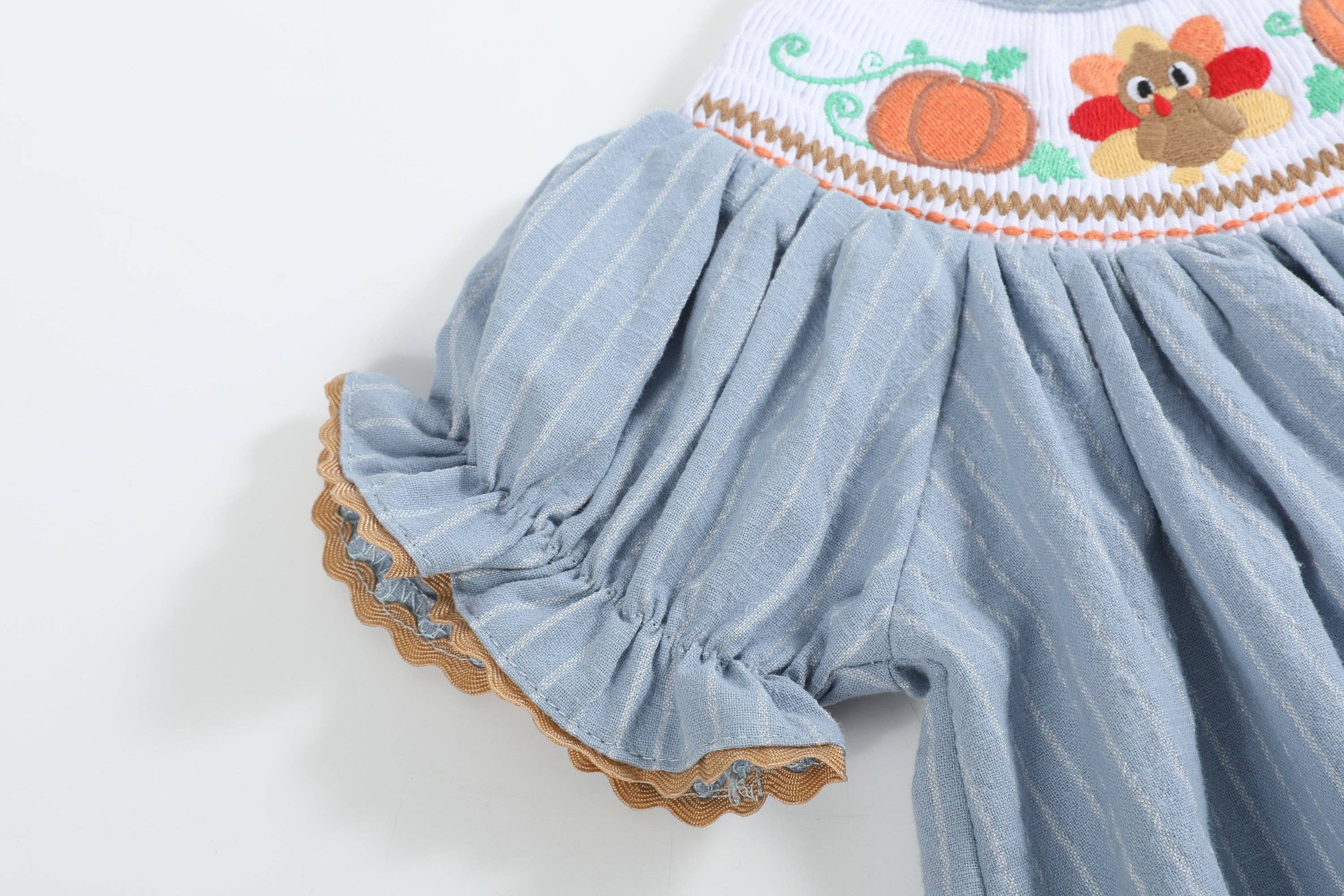 Light Blue Turkey Dress