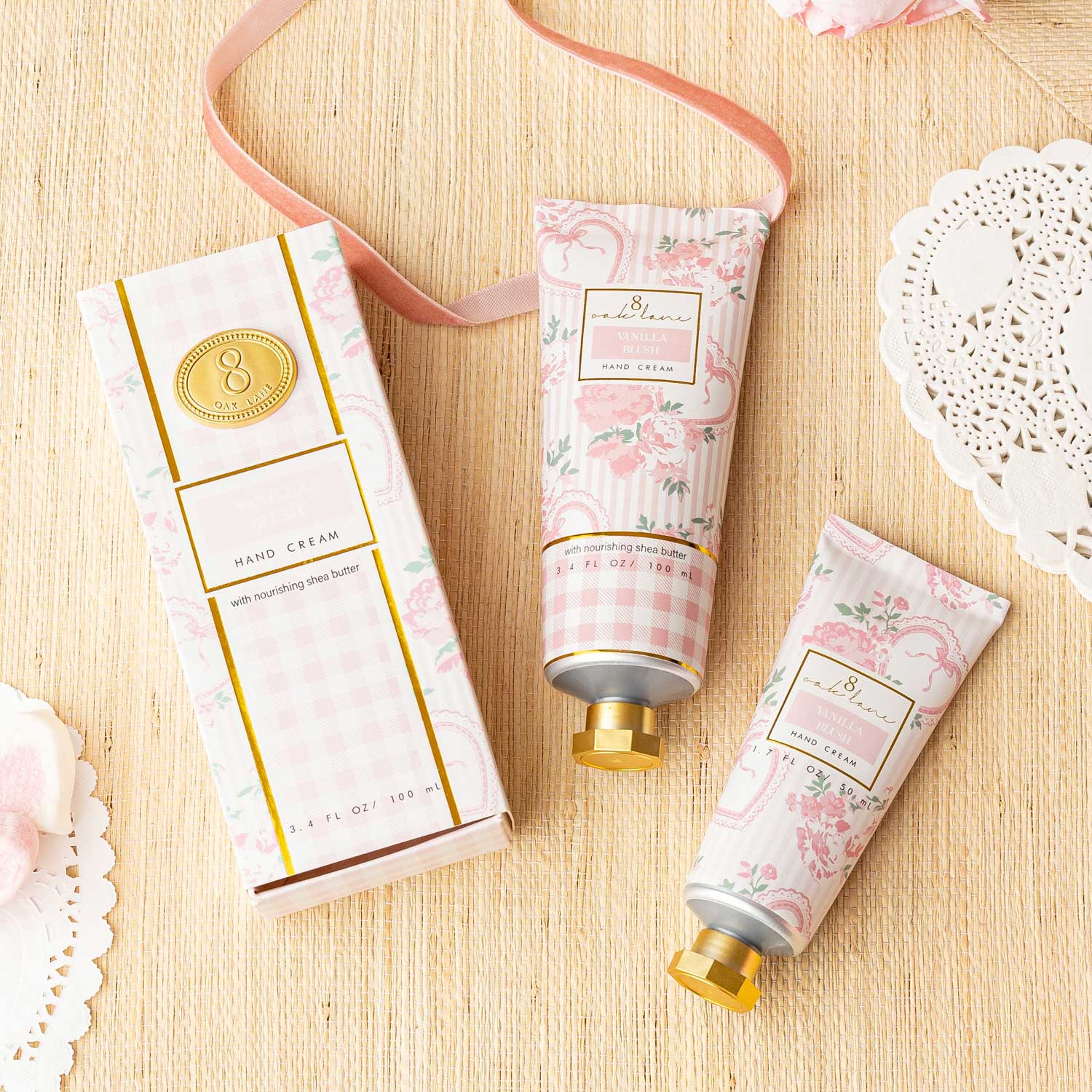 Vanilla Blush Hand Cream and Gift Box 100ml