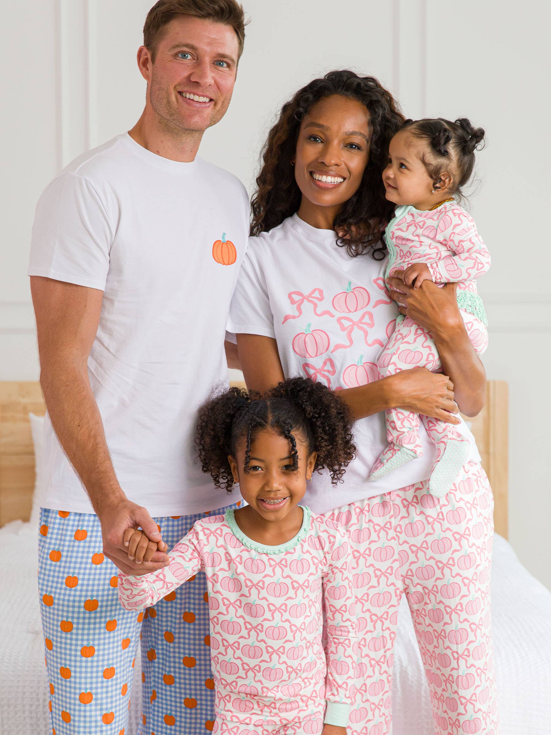 SoftSnooze™ Pink Fairytale Pumpkins Pajamas