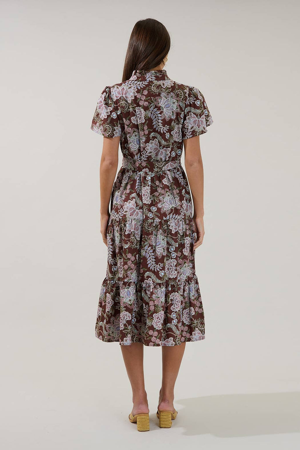 Bellucci Tiered Midi Dress