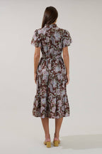 Bellucci Tiered Midi Dress
