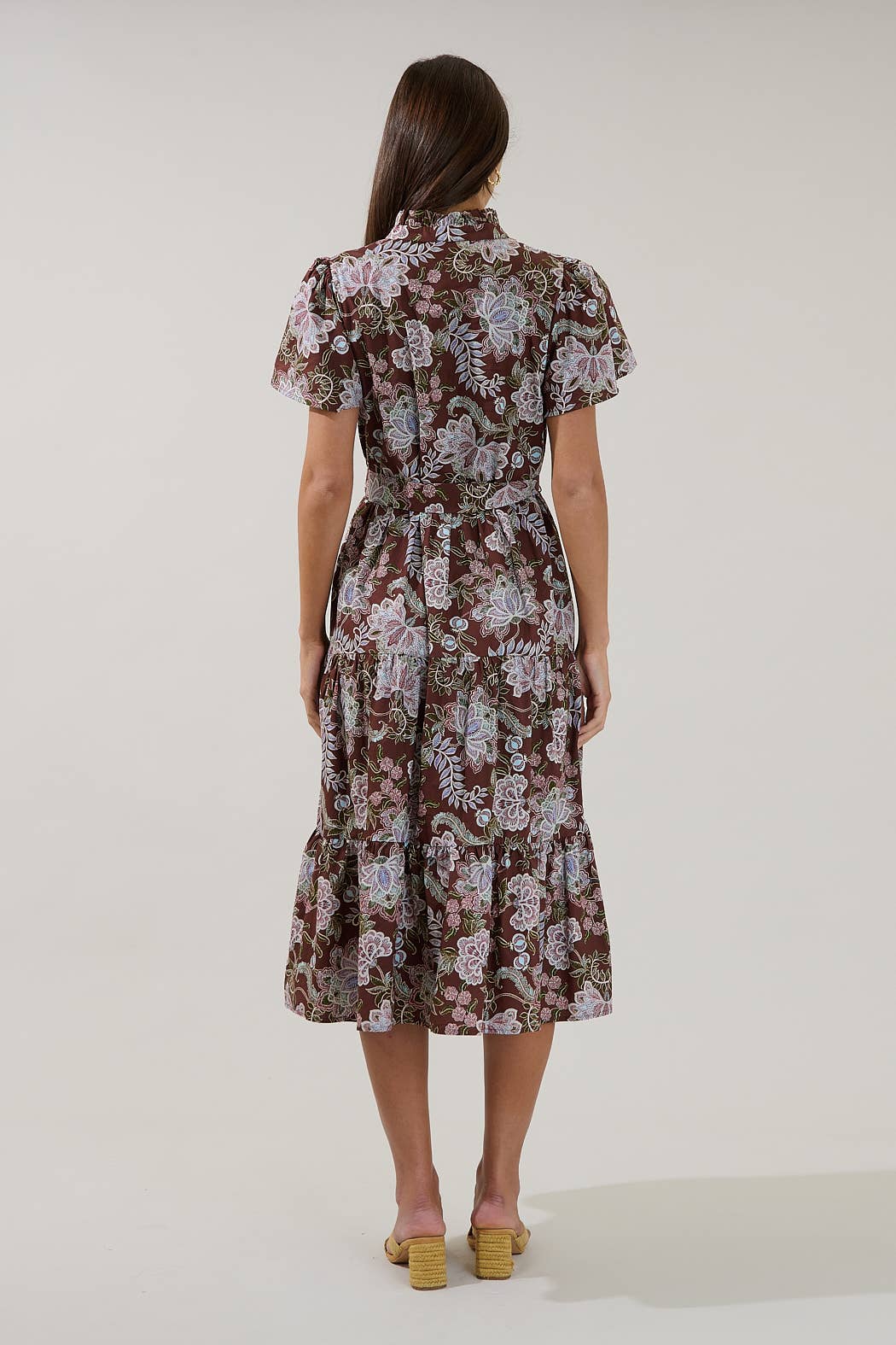 Bellucci Tiered Midi Dress