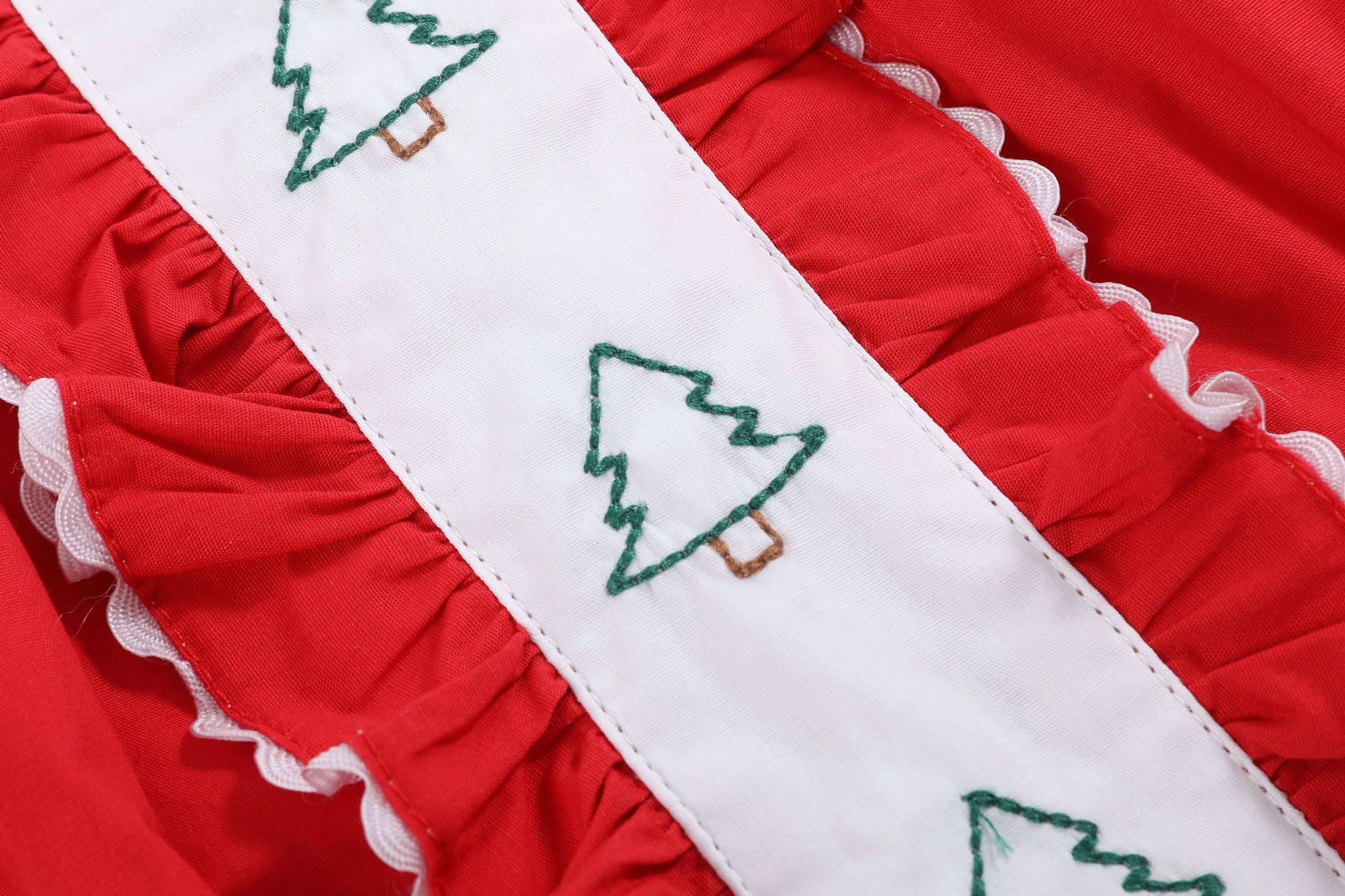 Red Christmas Tree Dress