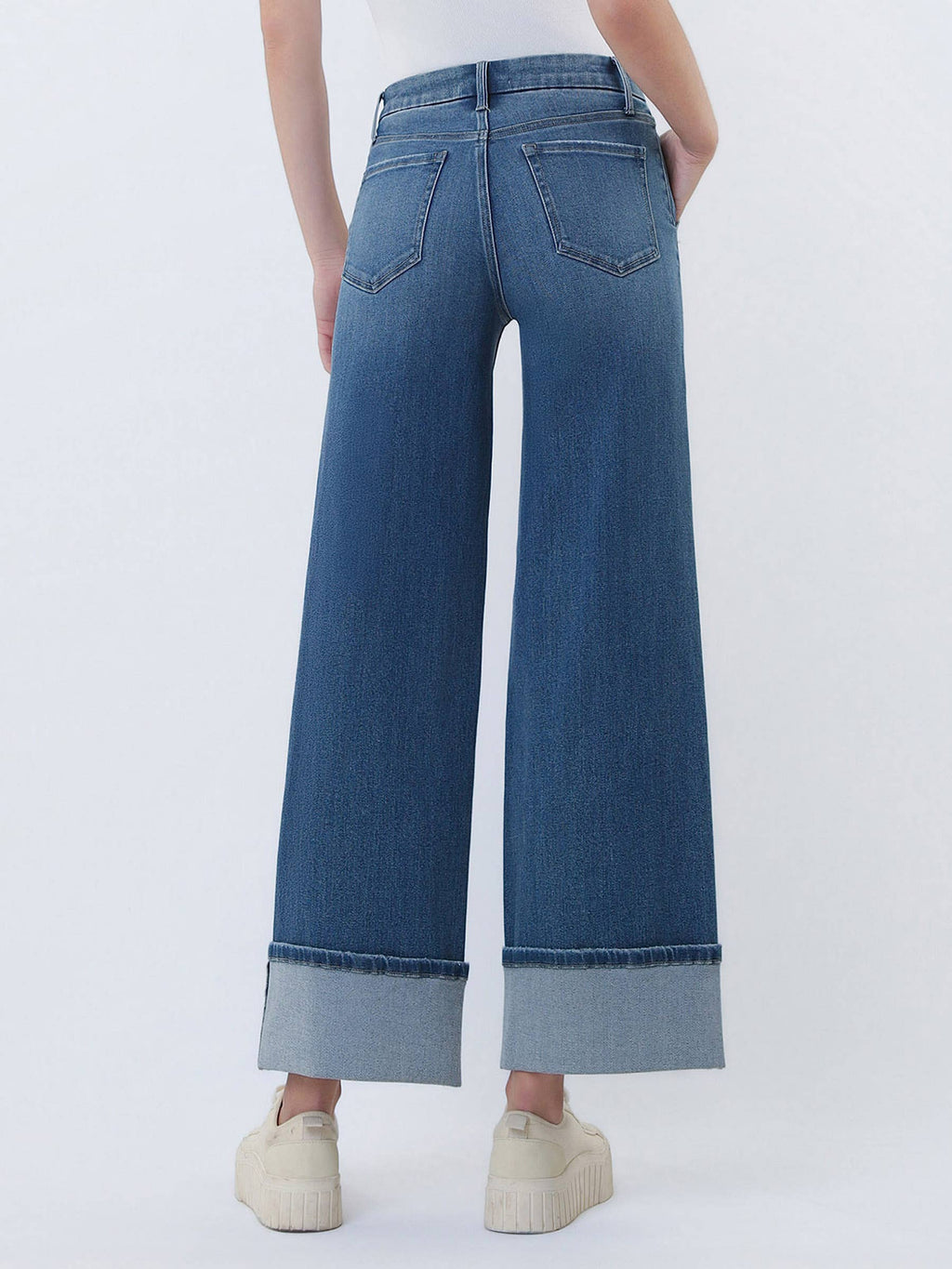 HIGH RISE SERENE BLOOM JEAN