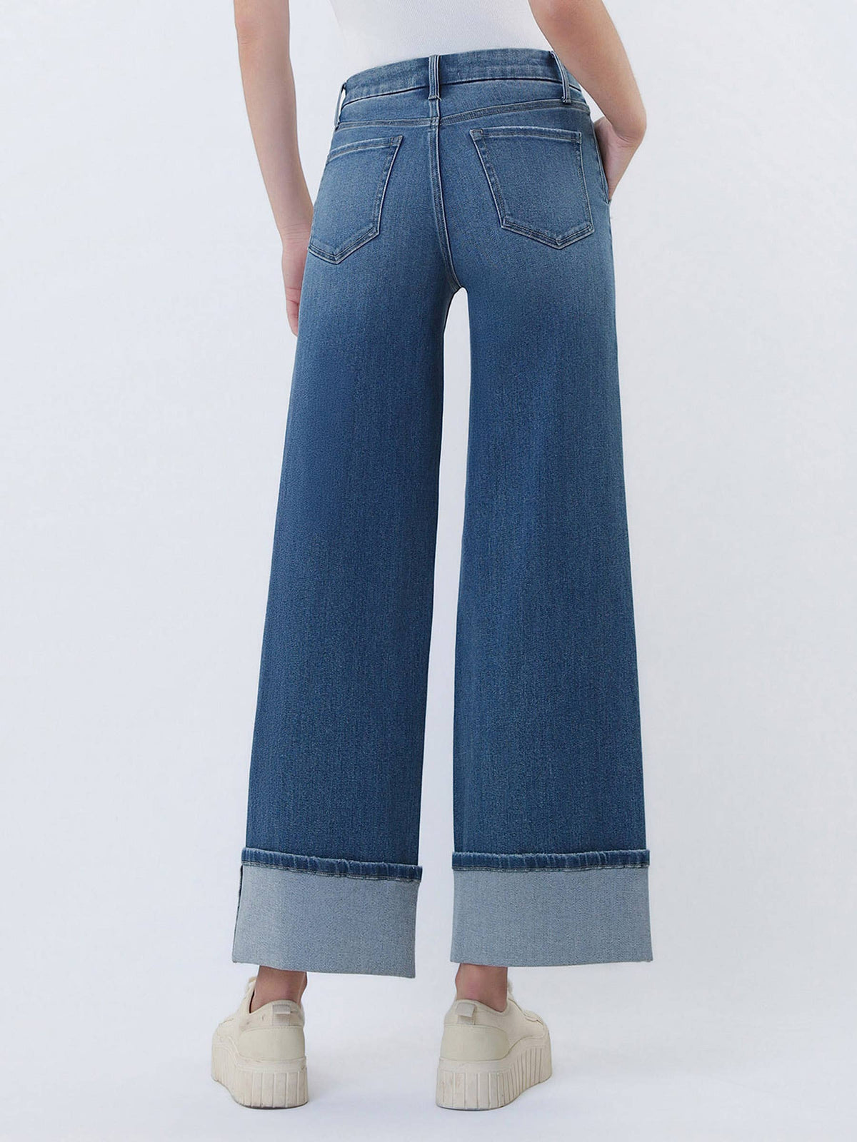 HIGH RISE SERENE BLOOM JEAN