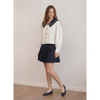 Sailor Cropped Trench Coat