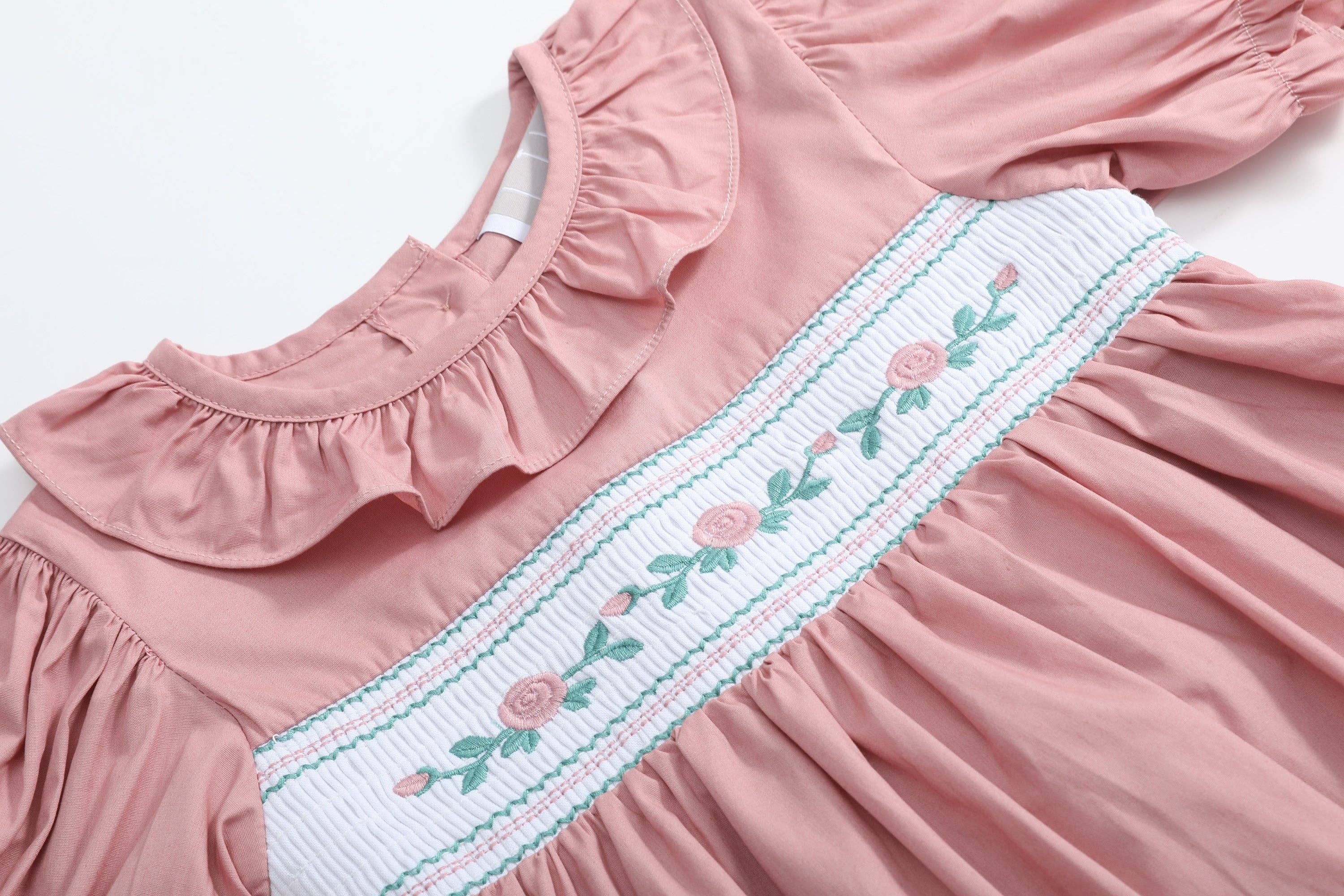 Heritage Rose Smocked Dress