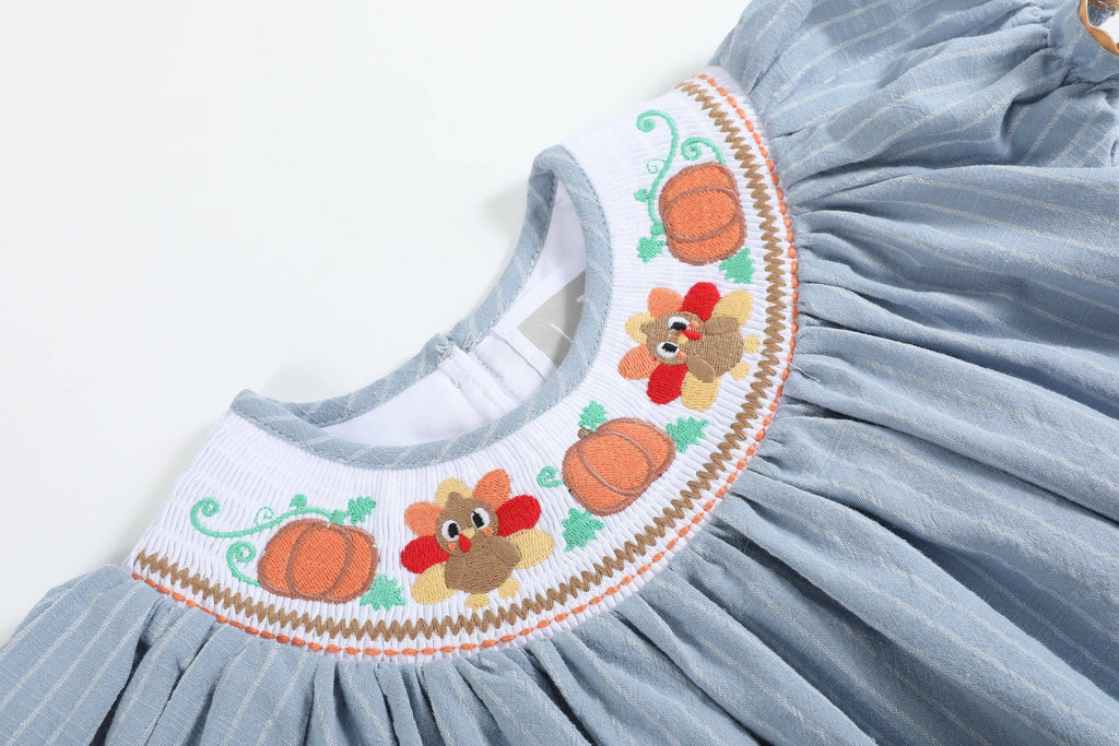 Light Blue Turkey Dress