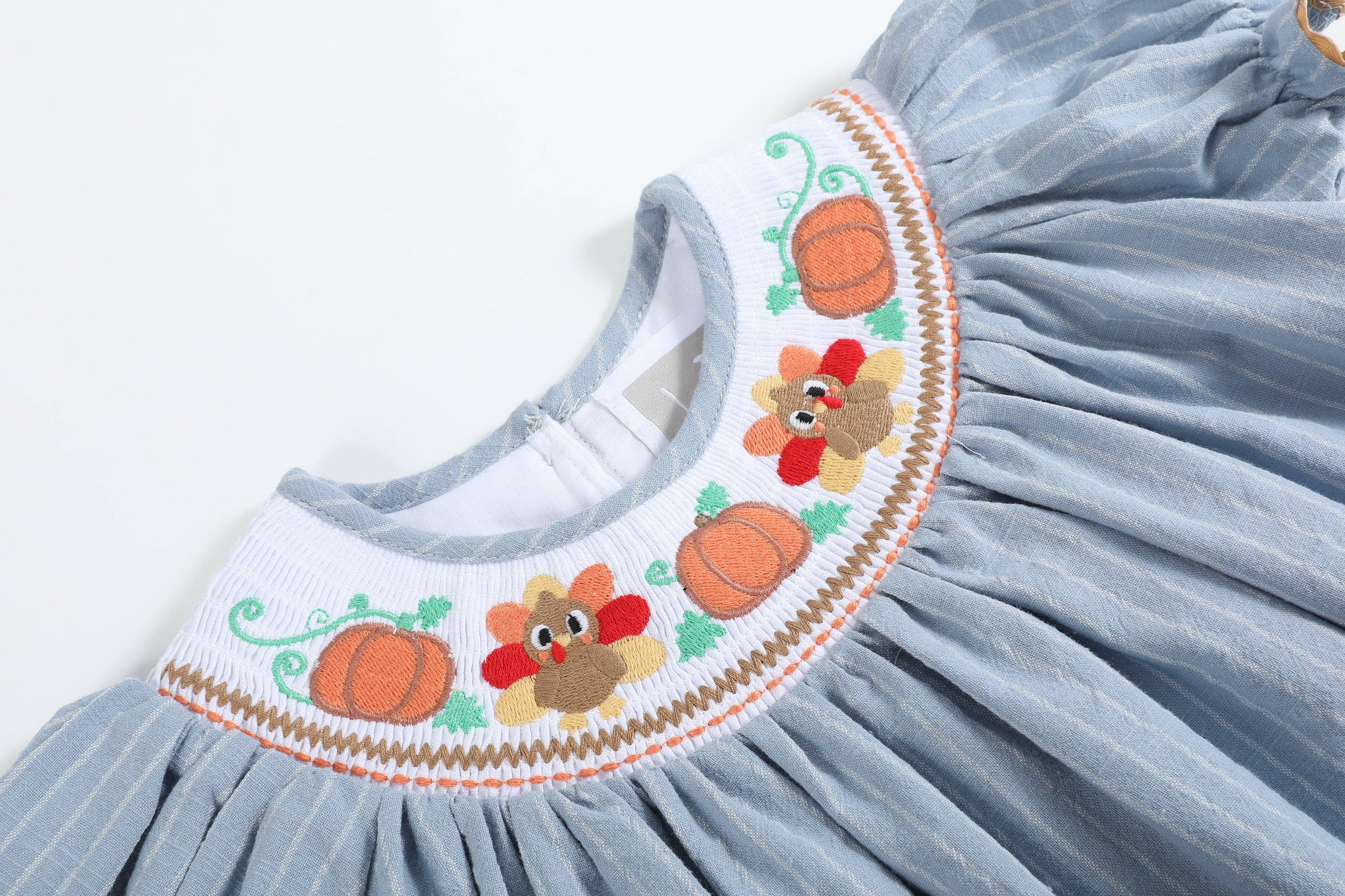 Light Blue Turkey Dress