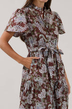 Bellucci Tiered Midi Dress