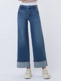 HIGH RISE SERENE BLOOM JEAN