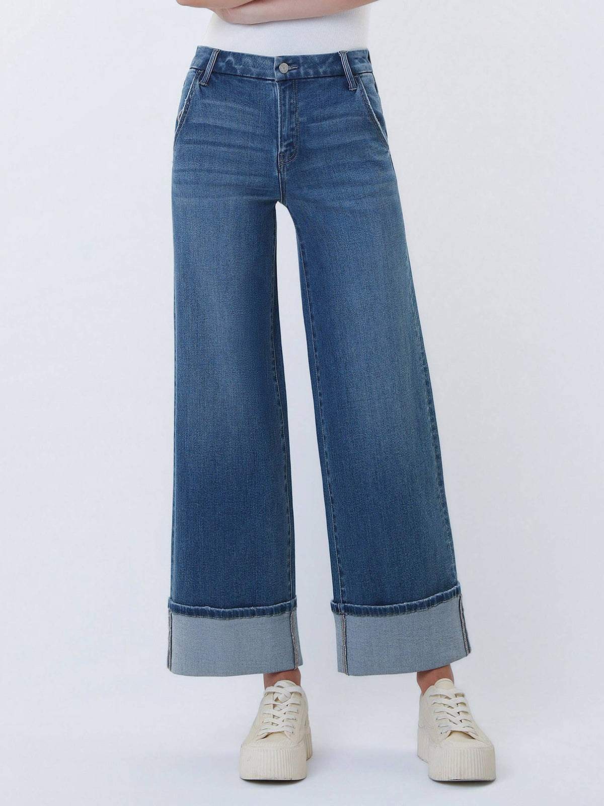 HIGH RISE SERENE BLOOM JEAN