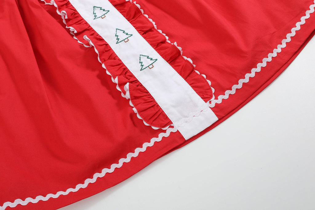 Red Christmas Tree Dress