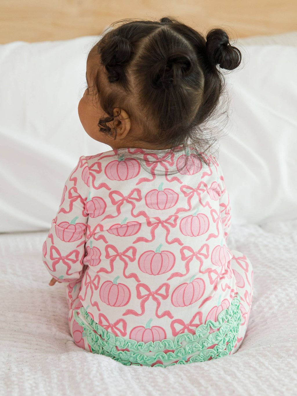 SoftSnooze™ Pink Fairytale Pumpkins Pajamas