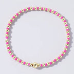 Boho Beaded Ball Bracelet