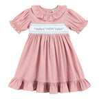 Heritage Rose Smocked Dress